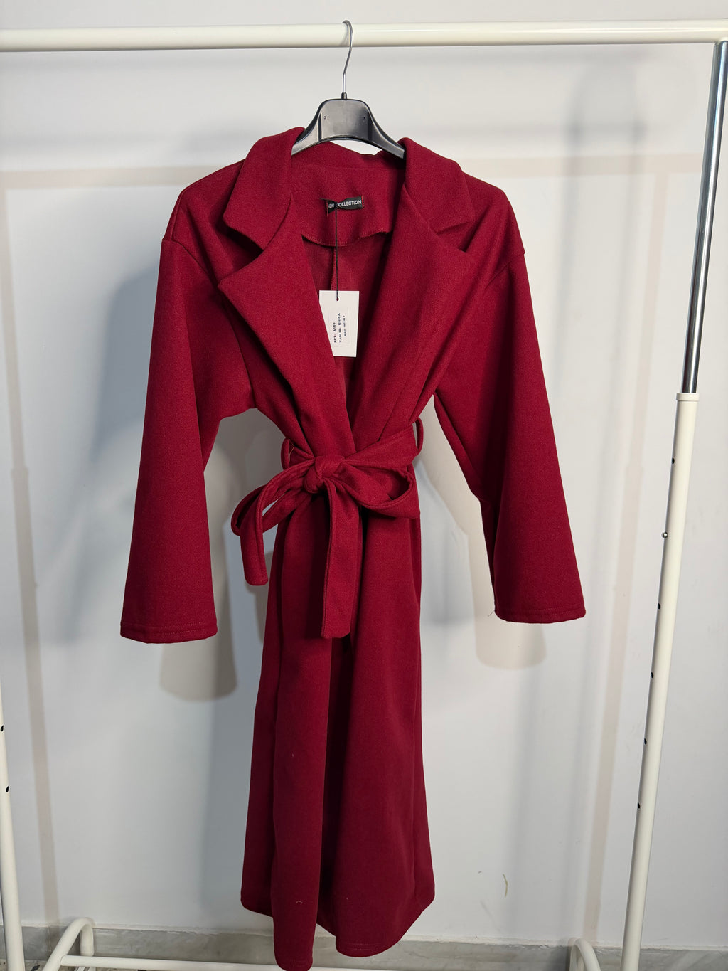 Cappotto New Collection cintura in vita